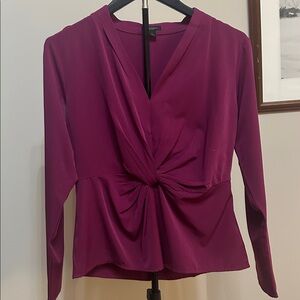 Ann Taylor Deep Purple Blouse